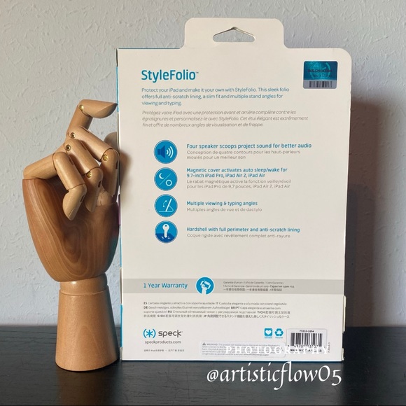 NEW! Speck StyleFolio 9.7” iPad Pro iPad Air Air 2 - Picture 3 of 8